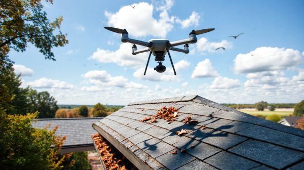 5 avantages des drones pour un nettoyage de toiture efficace