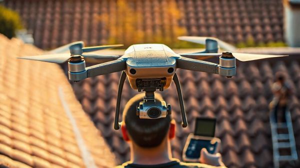 5 avantages des drones pour un nettoyage de toiture efficace