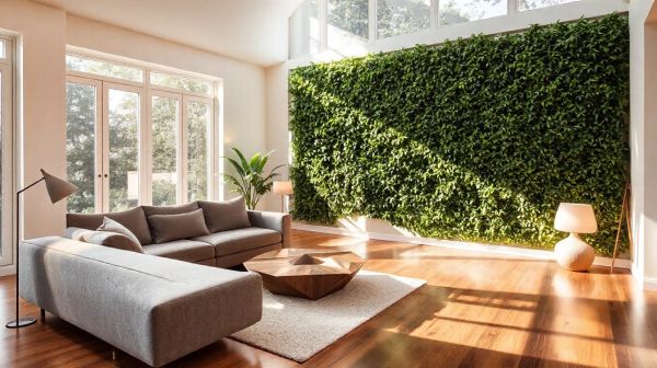 7 idées déco innovantes pour un salon vert inspirant