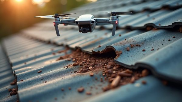 Optimiser le nettoyage de toiture par drone pour votre sécurité